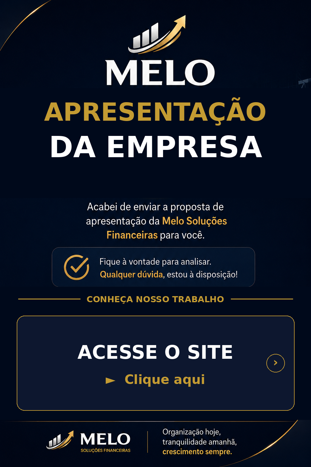 Melo Soluções Financeiras — Apresentação da Empresa
